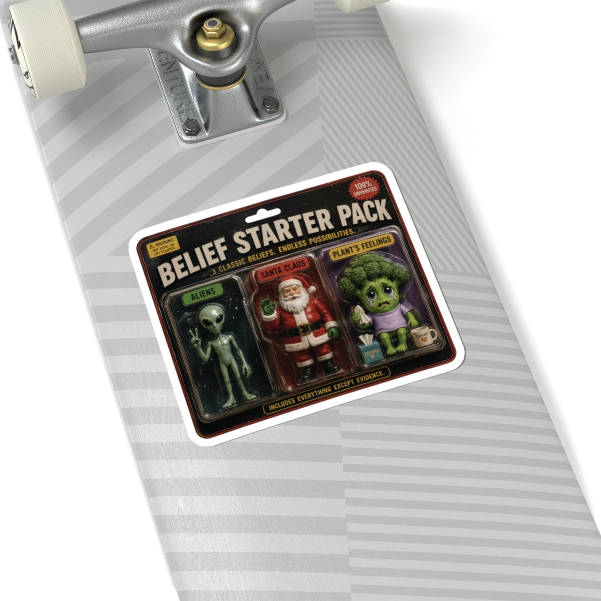 Plants Have Feelings Sticker | Belief Starter Pack Vinyl Sticker